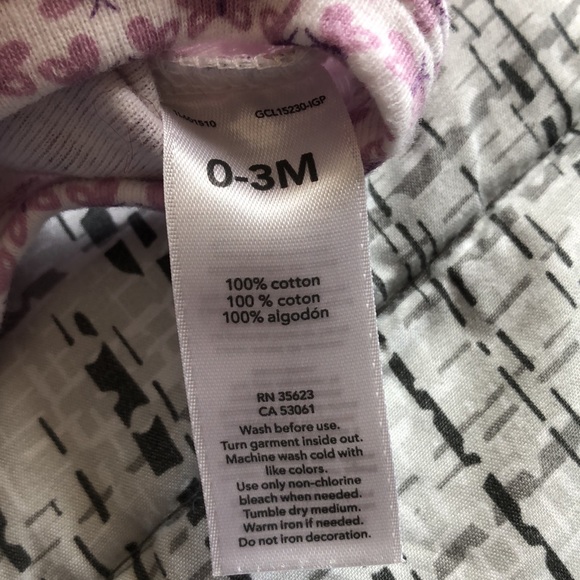 Carter 0-3 month bodysuits - Picture 6 of 6